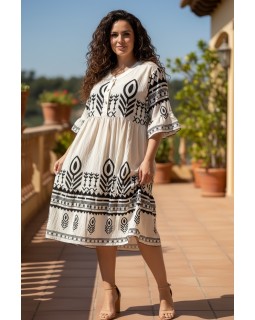 Літнє  плаття штапель 5001