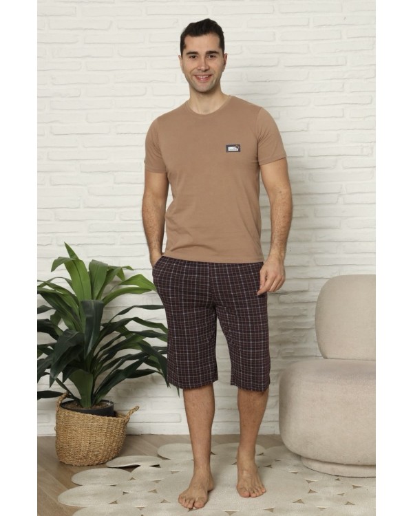 Пижама мужская с шортами Nikoletta 93569 Пижама мужская с шортами Nikoletta 93569