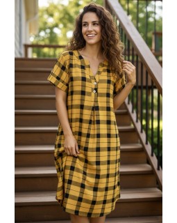 Літнє  плаття штапель 1594