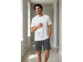  Піжама  жіноча (чоловіча) Nicoletta 60286-foto3