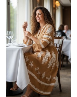 Летнее платье штапель 5001