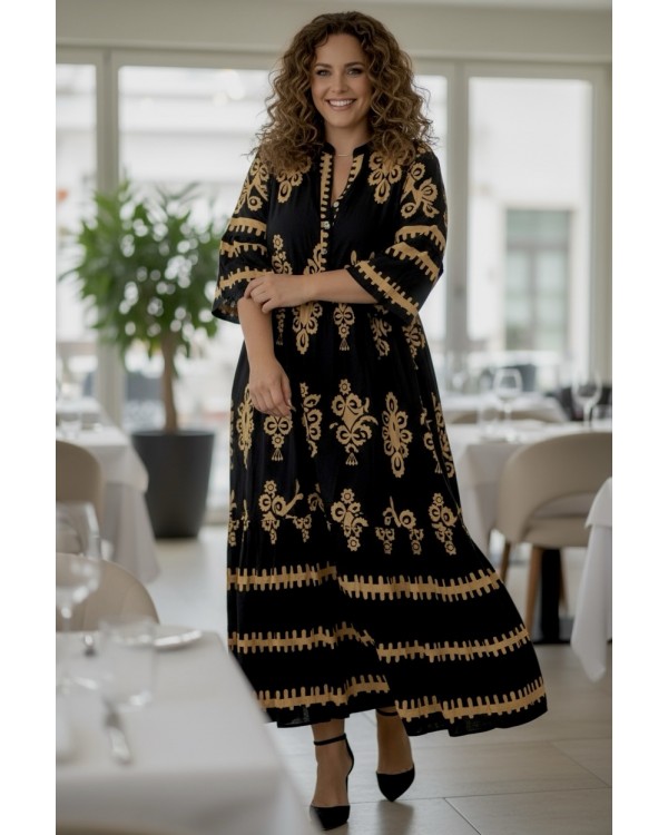 Літнє плаття штапель 2599 Літнє плаття штапель 2599