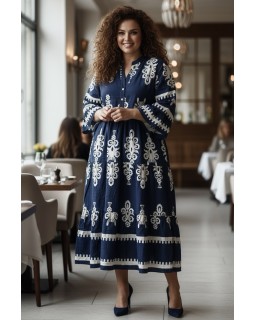 Літнє  плаття штапель 2599