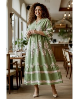 Літнє  плаття штапель 2599