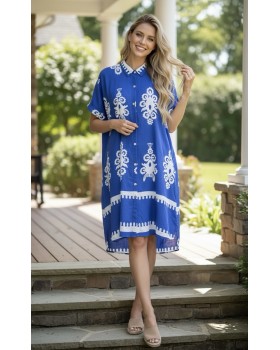 Літнє плаття штапель 9092-foto2