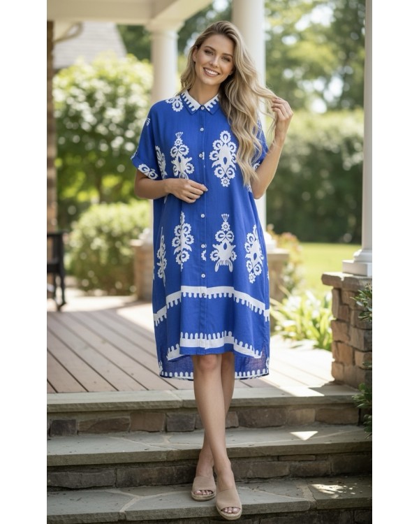 Літнє плаття штапель 9092