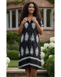 Літнє  плаття штапель 9092