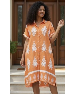 Літнє  плаття штапель 9092