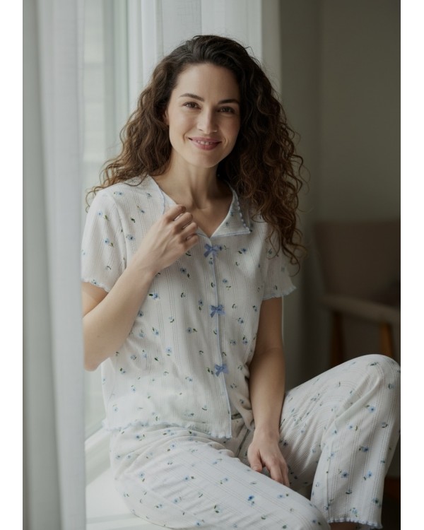 Жіноча піжама з штанами Pigamoni 1850-1