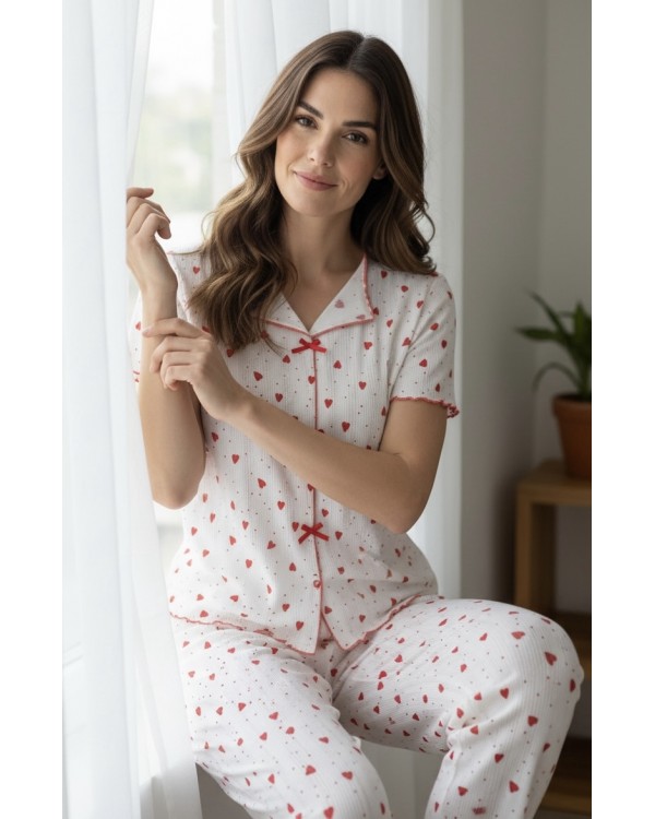Жіноча піжама з штанами Pigamoni 1850-6