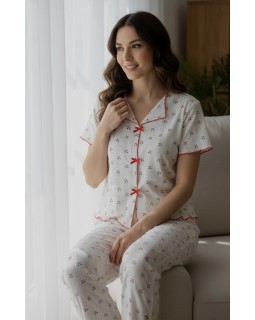 Женская пижама с брюками  Pigamoni 18050-8-foto2