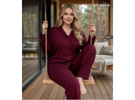 Женская пижама  большого размера PIJAMONI 5655-18