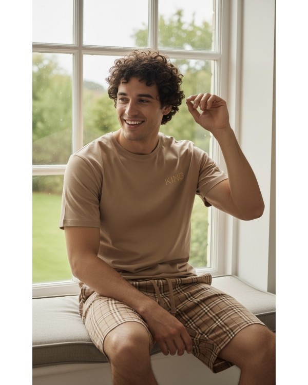 Пижамы парные женские и мужские Nicoletta 93562