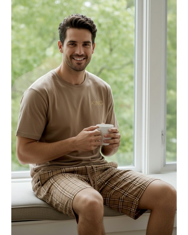 Пижамы парные женские и мужские Nicoletta 93562