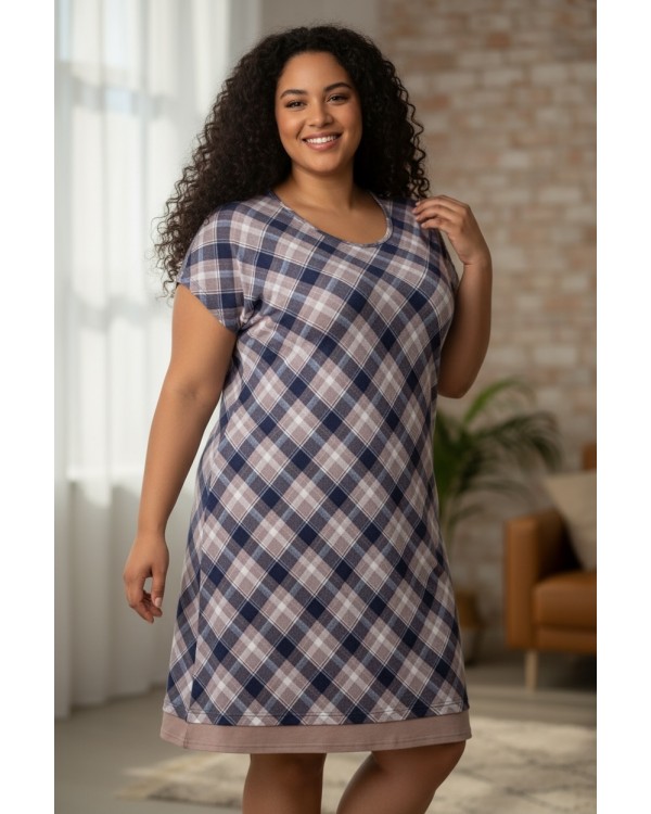 сорочка великих розмірів.Nicoletta 70111