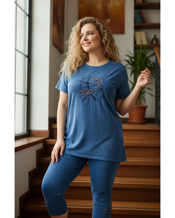 Костюм літній сірого кольору. Romeo Life 6171