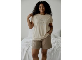 Молодіжна піжама великих розмірів Nicoletta 38056