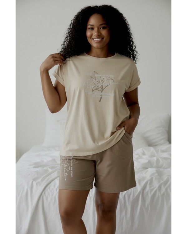 Молодіжна піжама великих розмірів Nicoletta 38056