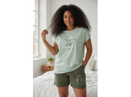 Молодіжна піжама великих розмірів Nicoletta 38056