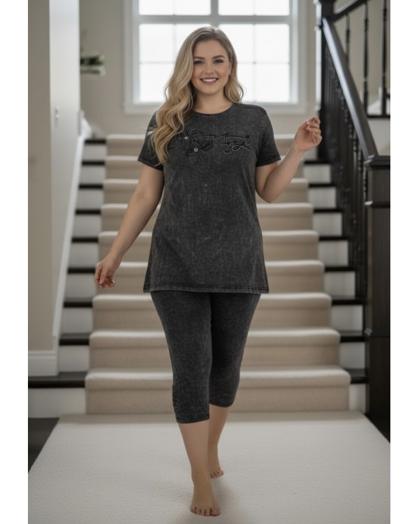 Костюм літній сірого кольору. Romeo Life 6175