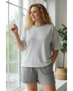 Молодіжна піжама великих розмірів Nicoletta 45601-foto3