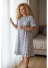 Женская ночнушка в цветочки Saimeiqi 6084