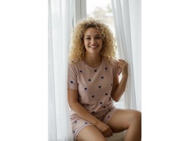 Молодіжна піжама з шортами великих розмірів. Vienetta 601047-foto2