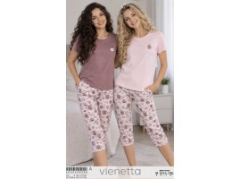 Молодіжна піжама з капрями Vienetta 601154-foto2