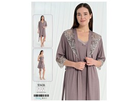 Комплект халат з сорочкою Caroline 53436