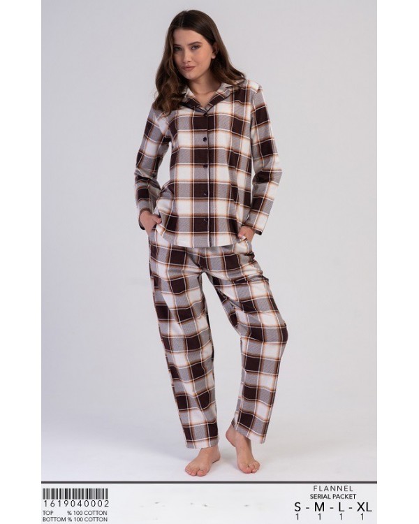 Молодіжна піжама,Flannel. Vienetta 16197