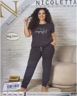 Батальная пижама со штанами Nicoletta 32047-foto2