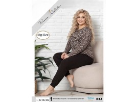 Батальна піжама зі штанами Nicoletta 20074