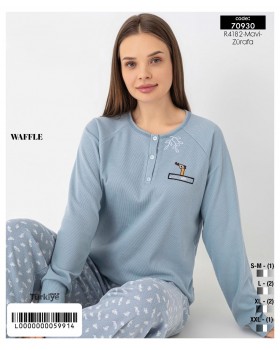 Піжама з брюками.WAFFLE. Mihra 70930-4182-foto2