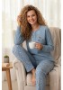 Пижама с брюками.WAFFLE. Mihra 70930-4182 Пижама с брюками.WAFFLE. Mihra 70930-4182
