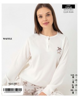Піжама з брюками.WAFFLE. Mihra 70930-4183-foto3