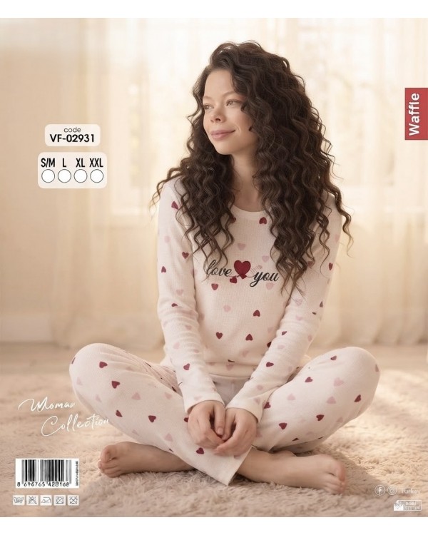 Піжама з брюками.WAFFLE. Boyraz 02931 Піжама з брюками.WAFFLE. Boyraz 02931