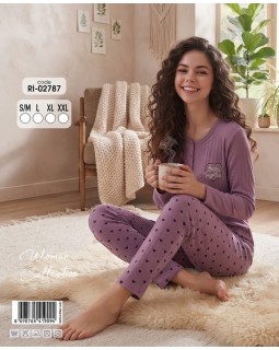 Молодежная  пижама Lindros 02787