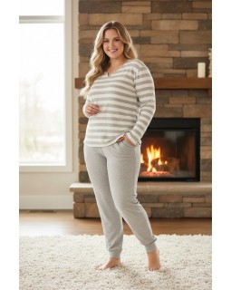 Батальна піжама зі штанами  Nicoletta 47805-foto2