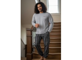 Пижама мужская больших размеров Nicoletta 93947