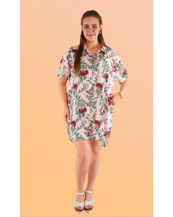 Платье штапель больших размеров 1821