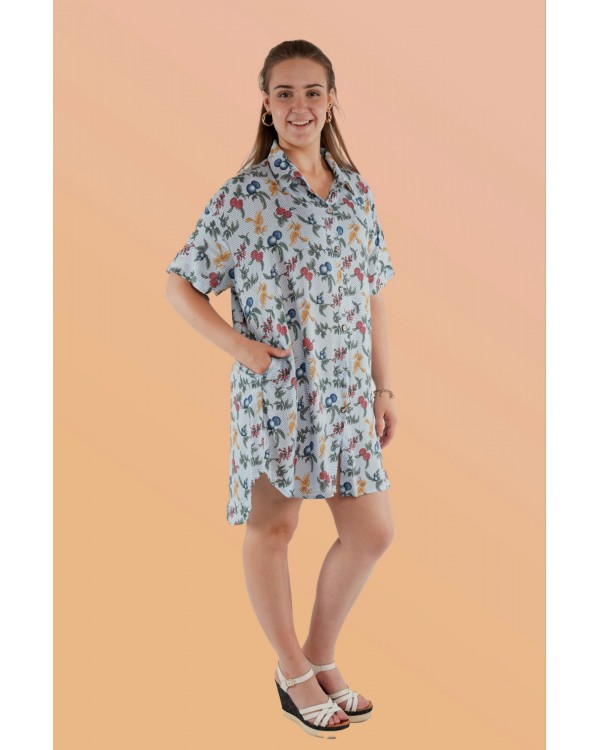 Платье штапель больших размеров 1821