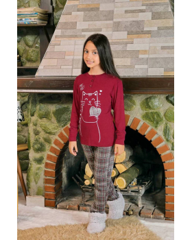 Дитяча піжама "Cat&Heart"