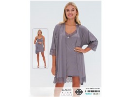 Комплект халат з сорочкою Caroline 5313